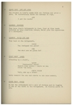 Moe Howard's Personally Owned Three Stooges' Columbia Pictures Script for Their 1940 Film, ''All the World's a Stooge''